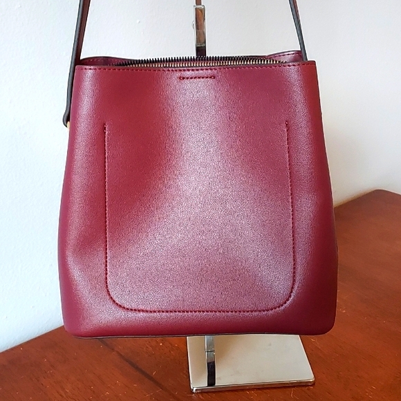 Nanette lepore burgundy purse - Picture 2 of 6